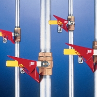 Uzávěr kulových ventilů – uzavírací páka 32 až 76 mm